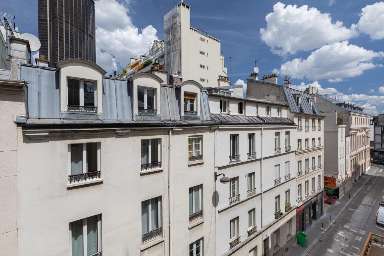 Ferienwohnung Guestready - Vibrant & Cosy In Montparnasse Paris Exterior foto